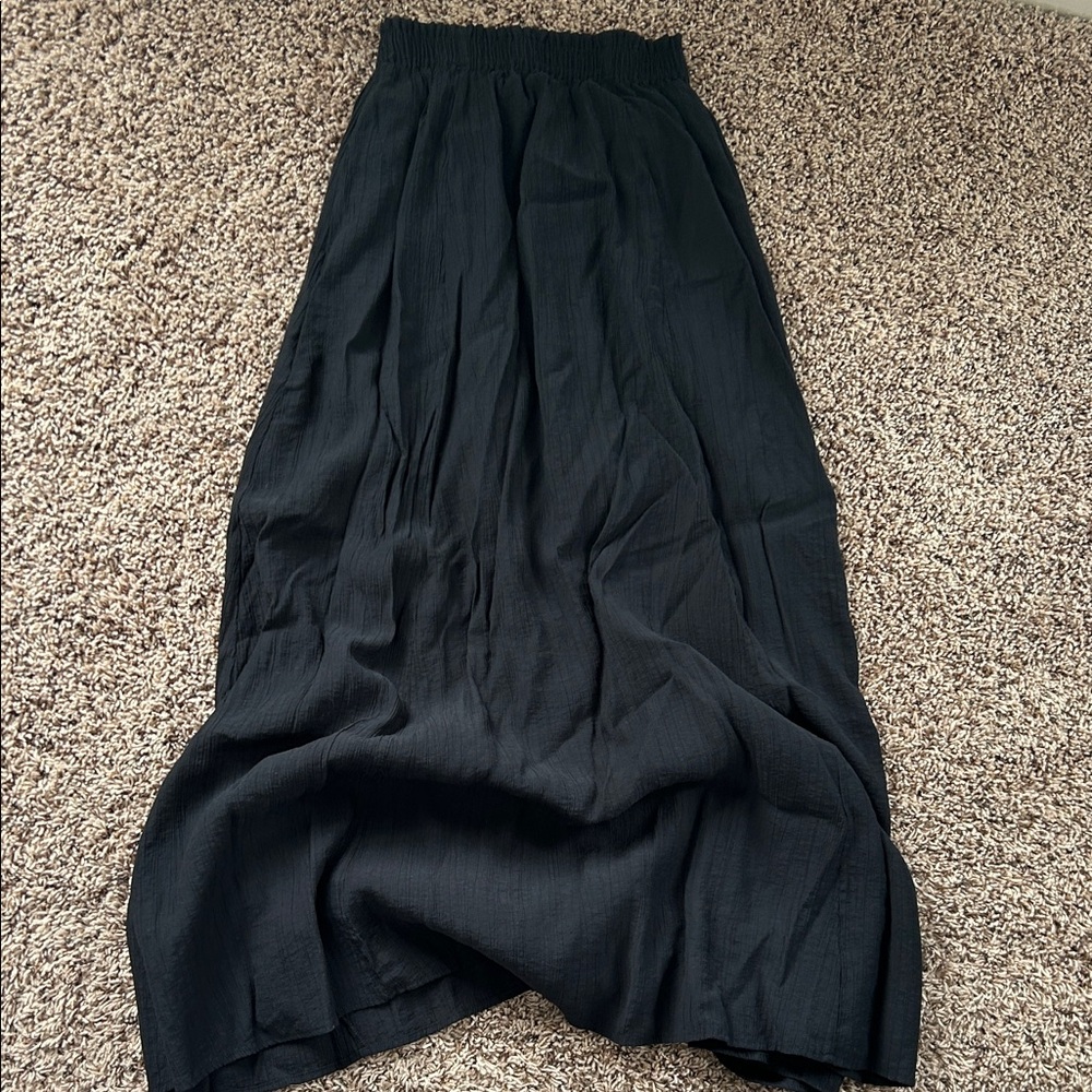 Abercrombie Black Maxi Skirt